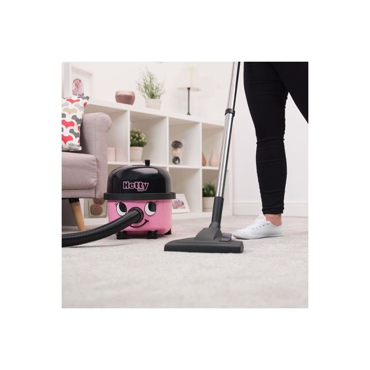 Numatic HET160 Hetty Bagged Vacuum Cleaner - Pink - Image 4