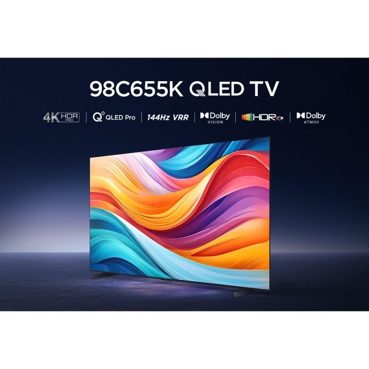 TCL C655K 43 inch Smart 4K Ultra HD Android QLED TV - Image 5