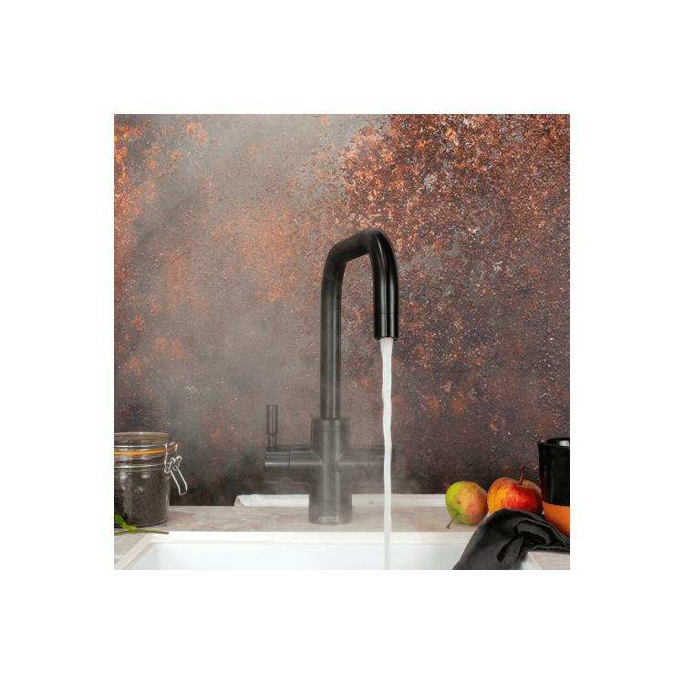 QETTLE Original 4 in 1 Instant Boiling Water Tap 4 Litre - Black Square Spout - Image 5