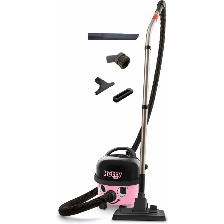 Numatic HET160 Hetty Bagged Vacuum Cleaner - Pink - Image 5