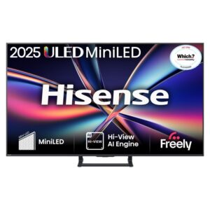 Hisense E8QTUK 55 inch Smart 4K Ultra HD Mini-LED TV