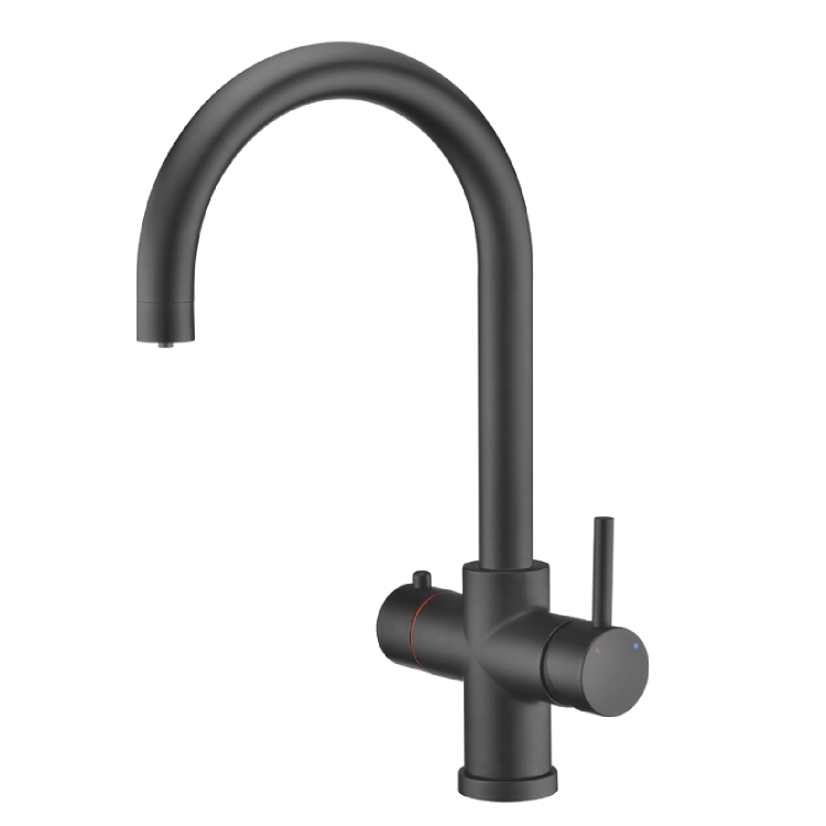 Black 3 in 1 Instant Boiling Water Tap - Pronto Vesta - Image 5