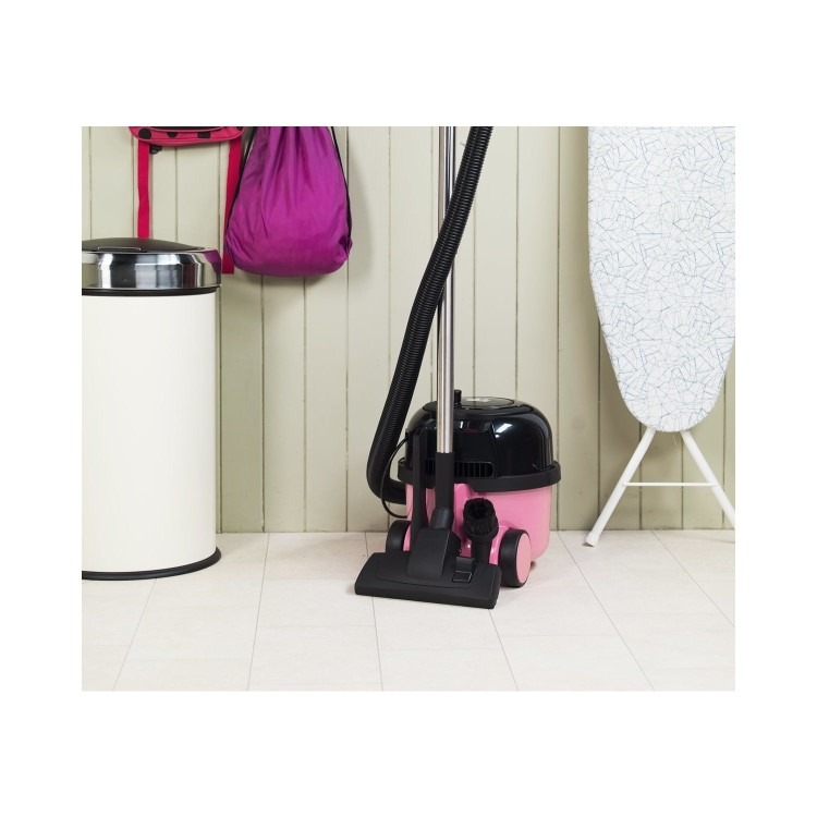 Numatic HET160 Hetty Bagged Vacuum Cleaner - Pink - Image 6