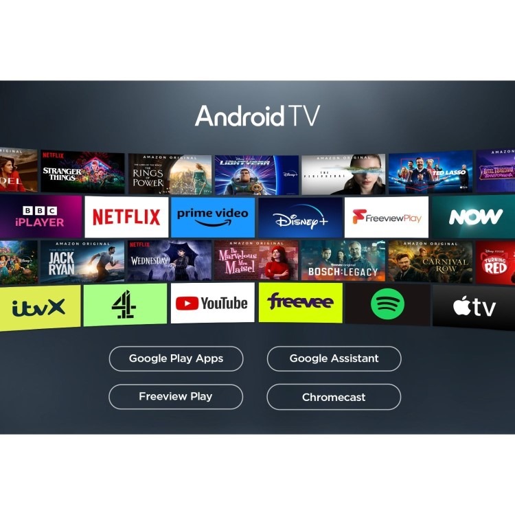 TCL P755K 50 inch Smart 4K Ultra HD Android LED TV - Image 10