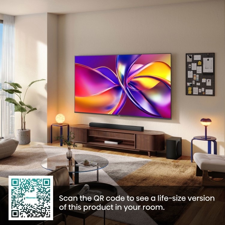 Hisense E78QTUK 50 inch Smart 4K Ultra HD QLED TV - Image 12