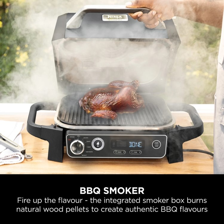 Ninja Woodfire Electric Grill & Smoker BBQ - Image 12