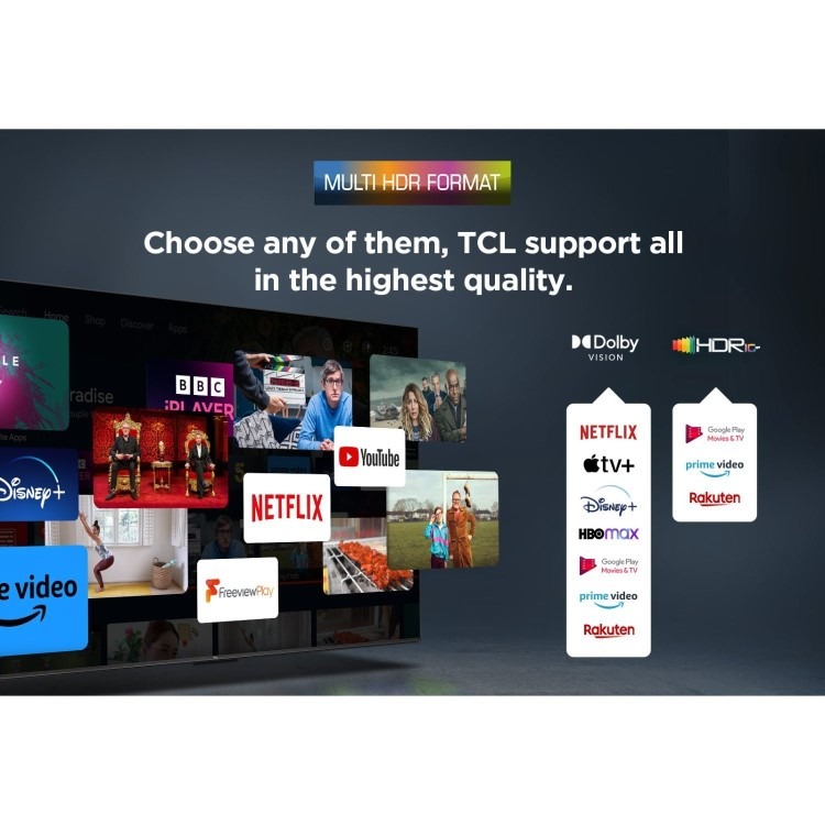 TCL C655K 43 inch Smart 4K Ultra HD Android QLED TV - Image 13
