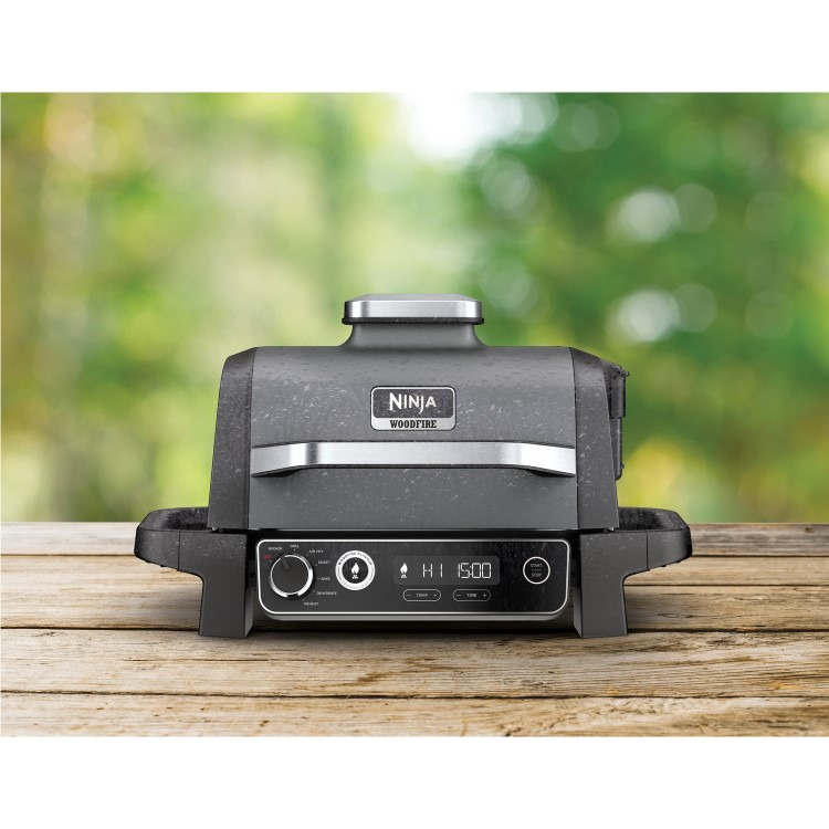 Ninja Woodfire Electric BBQ Grill & Smoker with Cover and Stand - OG701UK - Image 14