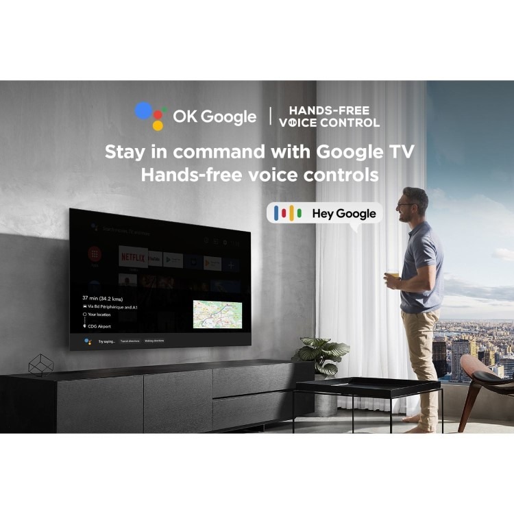 TCL C655K 43 inch Smart 4K Ultra HD Android QLED TV - Image 15